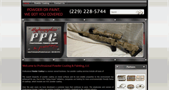 Desktop Screenshot of professionalpowdercoat.com